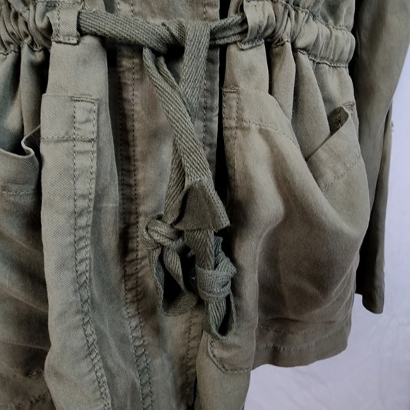 Social Standard By SANCTUARY Size Medium Tencel Snap Front Lightweight Jacket - Picture 9 of 11